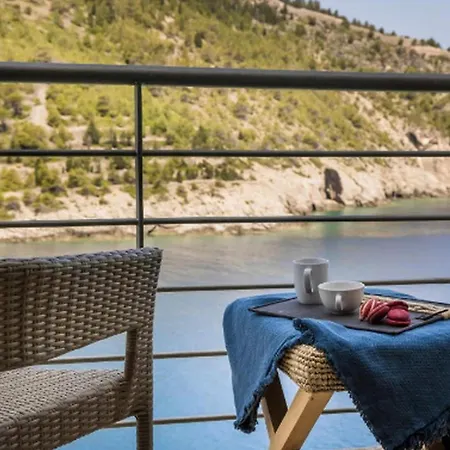 Magnificent Kefalonia Chalker 3 Bedrooms Seafornt Spectacular Sea Views Private Outdoor Pool Assos Villa Asos